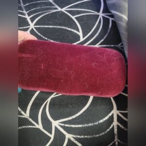 Gucci Red Velvet Eye Glass Case